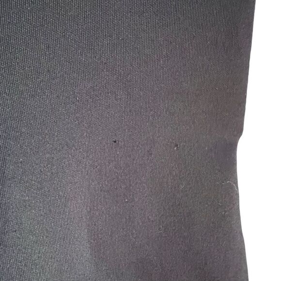 Torrid black Mini Scuba Fluted sleeveless Dress 0 - Picture 7 of 11